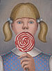 Girl with Lollipop