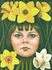 Self-Portrait / Daffodils